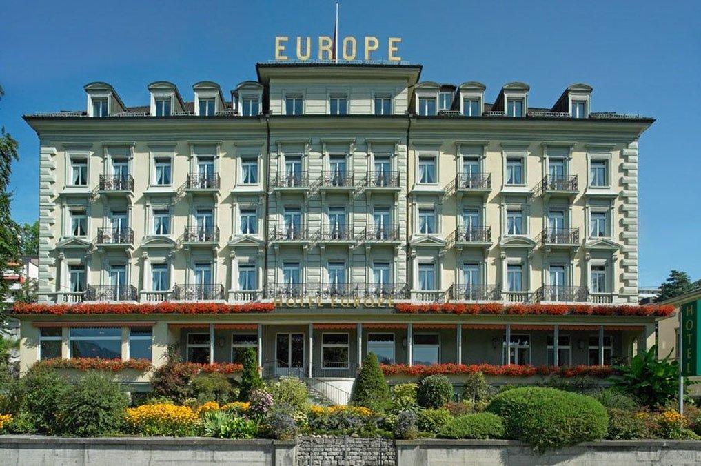 แกรนด์ โฮเทล ยุโรป Hotel Lucerne ภายนอก รูปภาพ