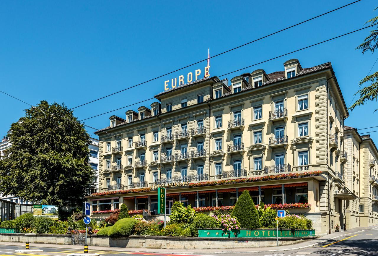 แกรนด์ โฮเทล ยุโรป Hotel Lucerne ภายนอก รูปภาพ