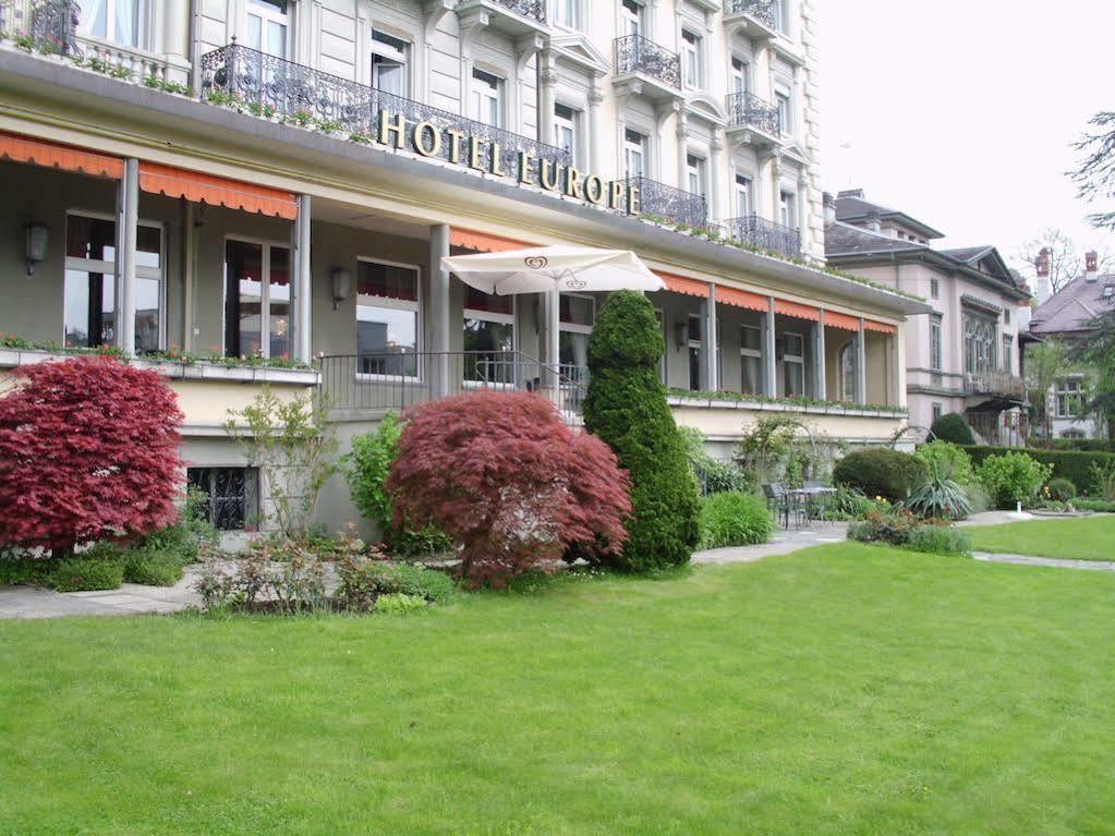 แกรนด์ โฮเทล ยุโรป Hotel Lucerne ภายนอก รูปภาพ