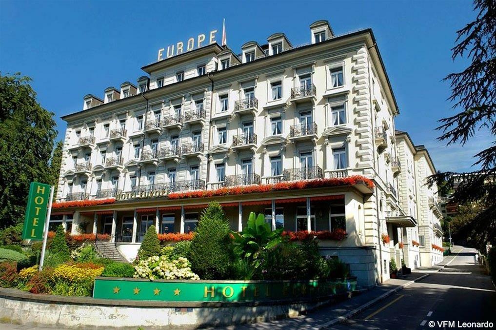 แกรนด์ โฮเทล ยุโรป Hotel Lucerne ภายนอก รูปภาพ